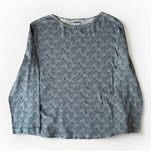 Vintage Gramicci Shirt Women's XL Beige Paisley Long Sleeve Gorpcore Hiking